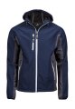 Heren Hoodie Softshell Jas Tee Jays Lightweight 9514 Navy-Grey